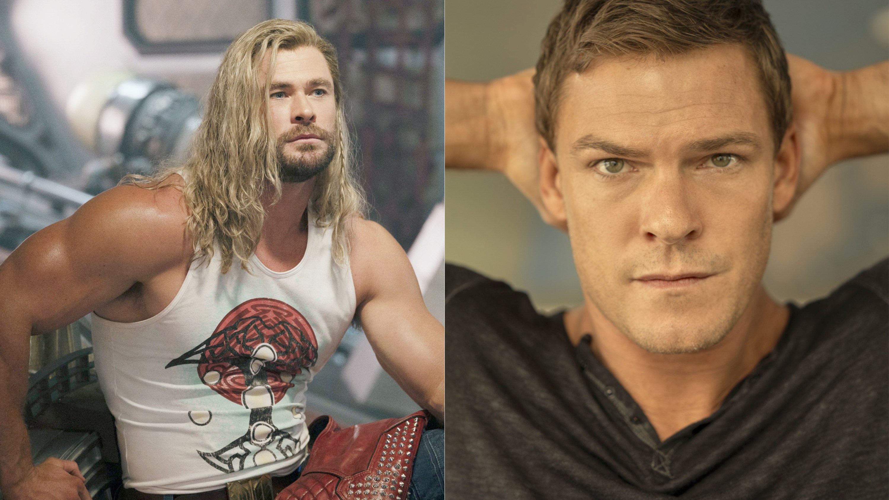 Chris Hemsworth dans le rôle de Thor / Alan Ritchson dans le rôle de Reacher