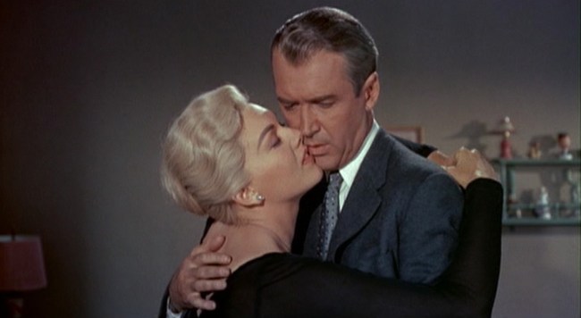 Vertige, Kim Novak, Jimmy Stewart
