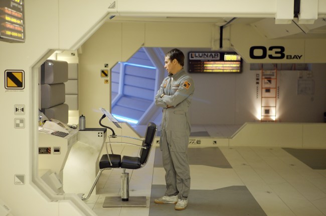 MOON, Sam Rockwell, 2009. PH : Mark Tille / © Sony Pictures Classics / Courtesy Everett Collection