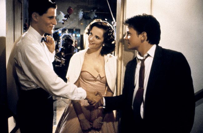 RETOUR VERS LE FUTUR, Crispin Glover, Lea Thompson, Michael J. Fox, 1985. (c) MCA/Universal Pictures - Avec la permission de : Everett Collection.