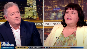 Piers Morgan non censuré, Piers Morgan, Fiona Harvey