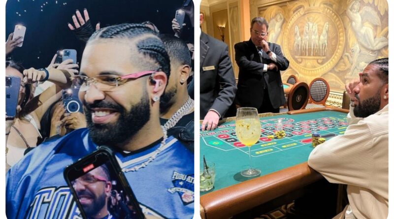 Perte de 565 000 de Drake les paris