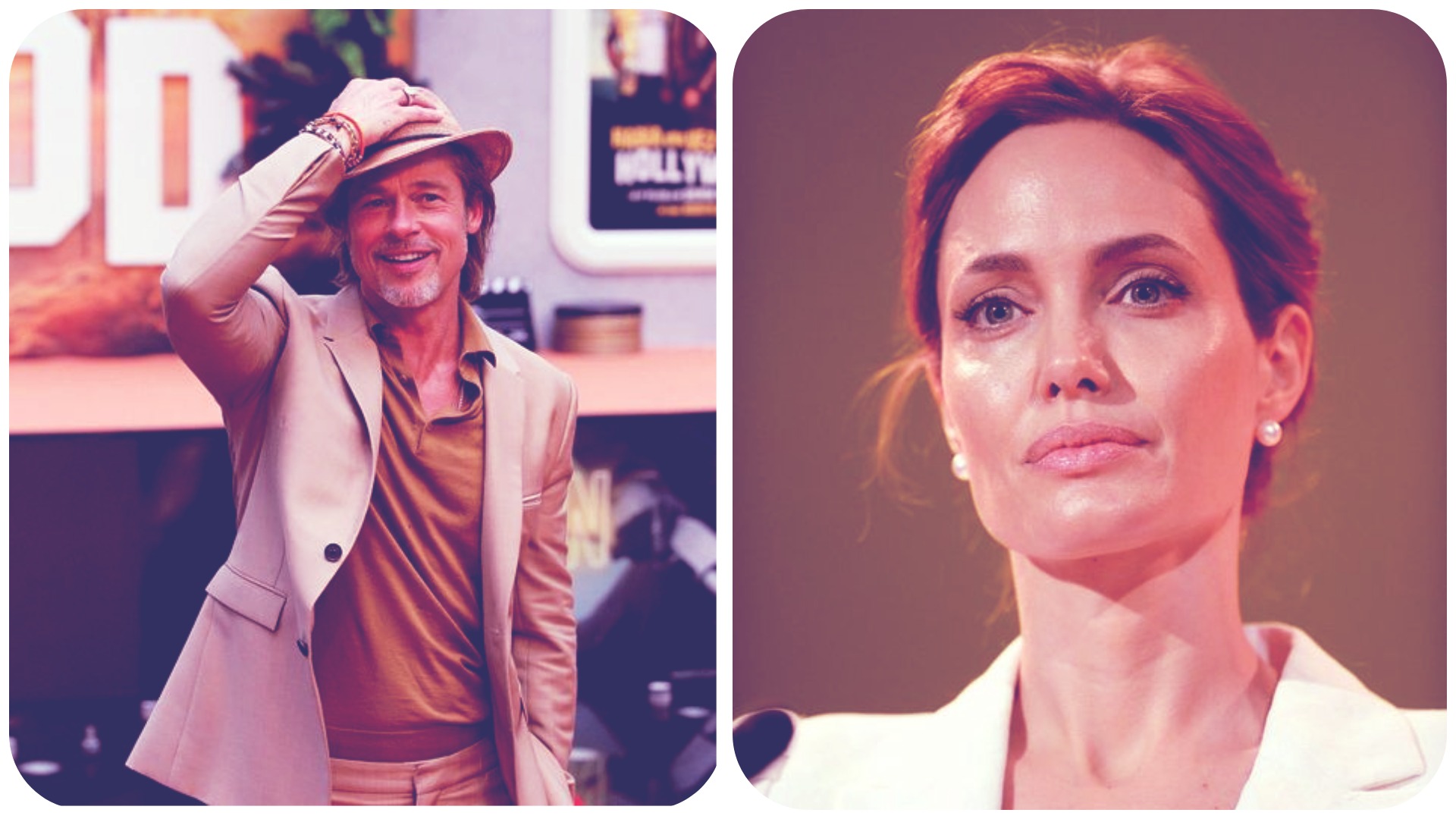 Brad Pitt et Angelina Jolie