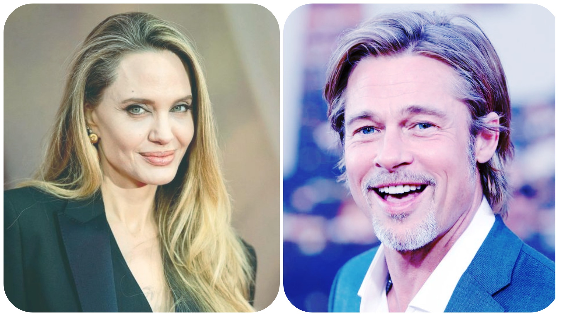 Brad Pitt et Angelina Jolie