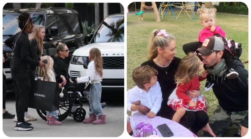 Anna Kournikova a remarque une rare sortie de Miami en