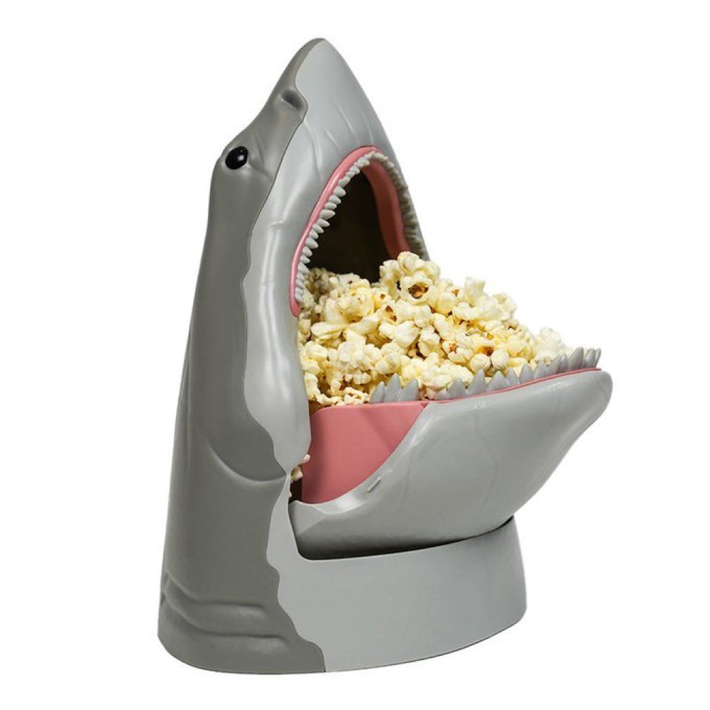 Le seau de pop-corn des mâchoires